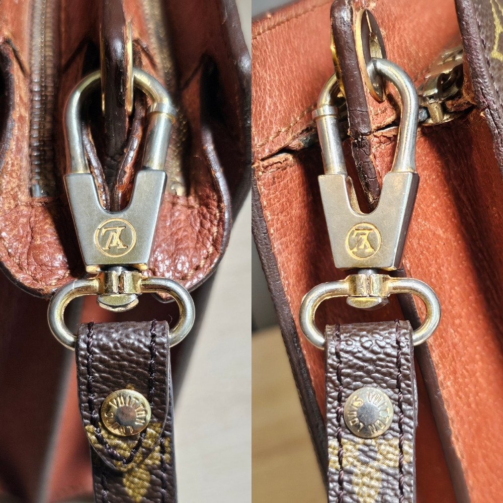 Authentic LOUIS VUITTON Monogram Enghien Shoulder Crossbody Bag - Picture 8 of 16
